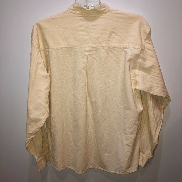 Artesanias Ishka Long Sleeve 1/4 Button Up Shirt - Picture 5 of 6